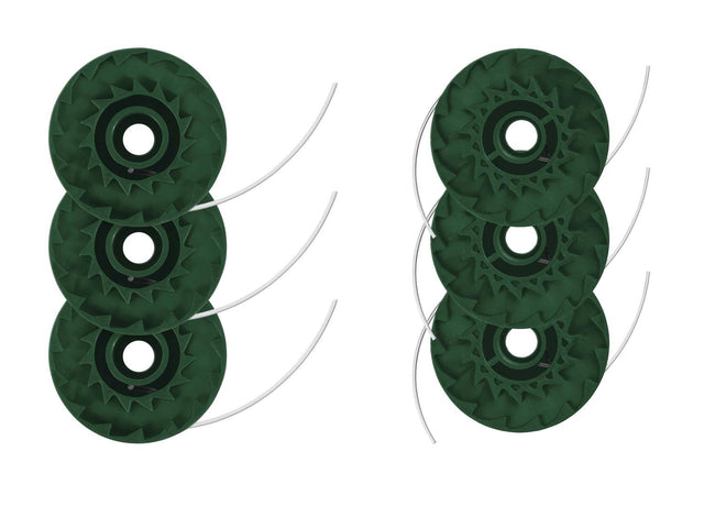 Lot de 3 bobines de fil pour coupe-bordures