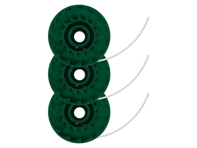 Lot de 3 bobines de fil pour coupe-bordures