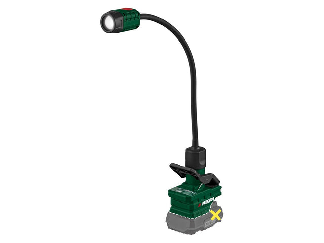Loupe LED à col de cygne 20 V PLSLA 20-Li A1 ou projecteur PLSSA 20-Li A1 - sans batterie - sans chargeur