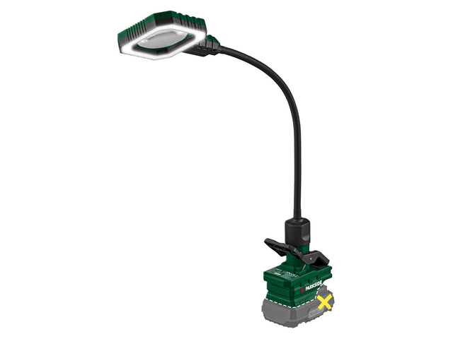Loupe LED à col de cygne 20 V PLSLA 20-Li A1 ou projecteur PLSSA 20-Li A1 - sans batterie - sans chargeur