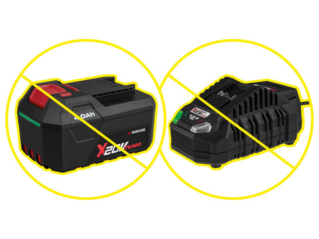 Meuleuse d'angle sans fil 20V, PWSA 20-Li G4, sans batterie ni chargeur