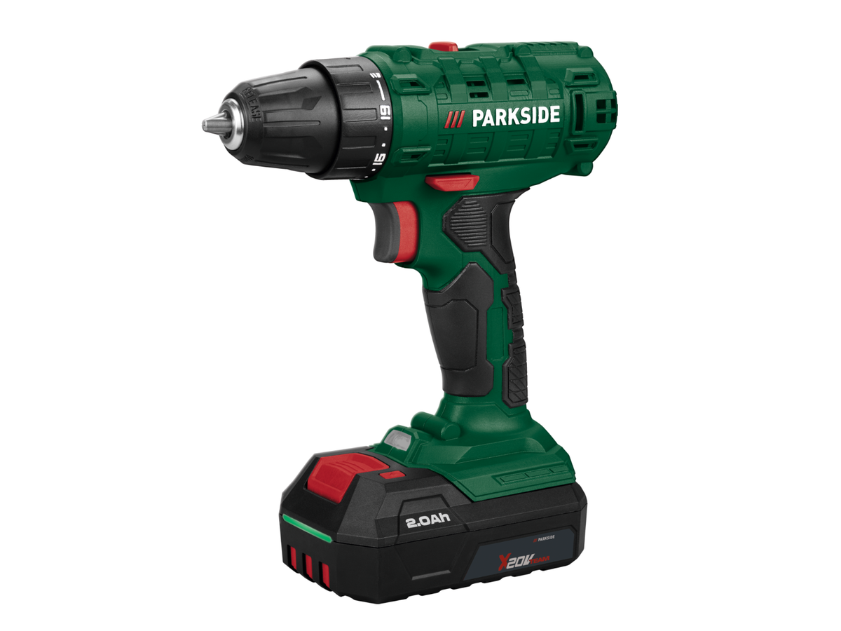 Perceuse-visseuse sans fil 20 V, PBSSA 20-Li B1, avec batterie et chargeur
