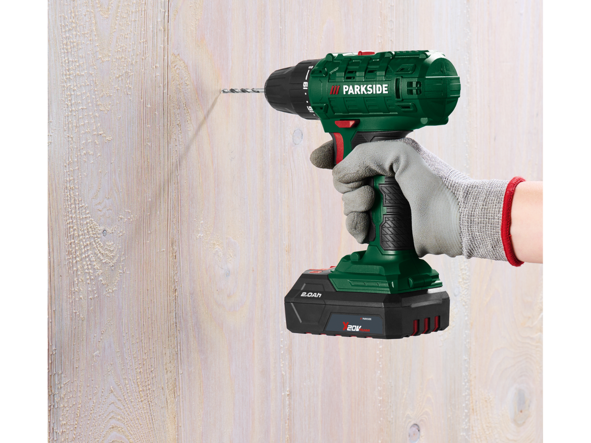 Perceuse-visseuse sans fil 20 V, PBSSA 20-Li B1, avec batterie et chargeur