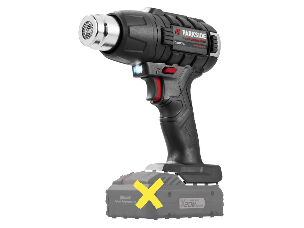 Décapeur thermique sans fil PPHLGA 20-Li B3, 20 V