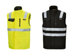 Gilet softshell réfléchissant homme