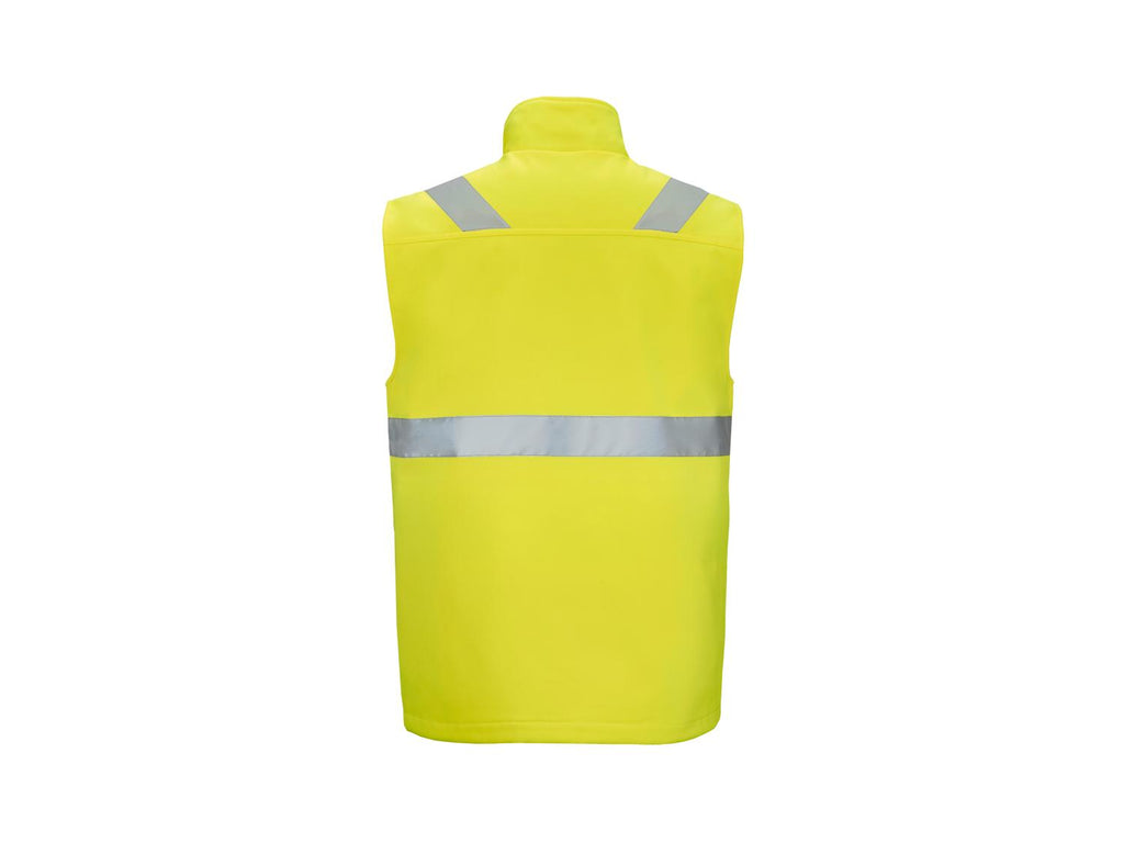 Gilet softshell réfléchissant homme