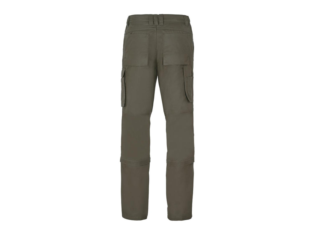 Pantalon de travail zippé pour homme, avec renfort de genou en CORDURA
