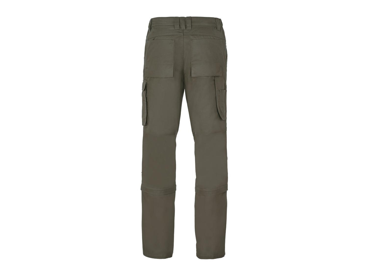 Pantalon de travail zippé pour homme, avec renfort de genou en CORDURA
