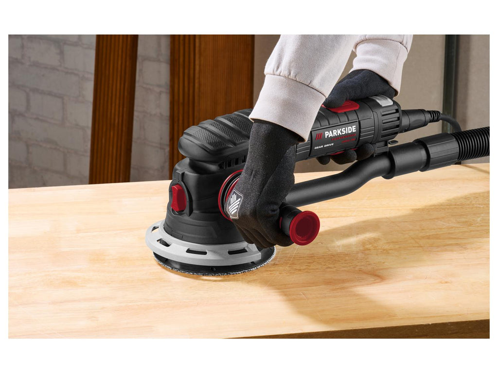 Ponceuse excentrique »PPEXS 750 B2«, avec entraînement direct du plateau commutable