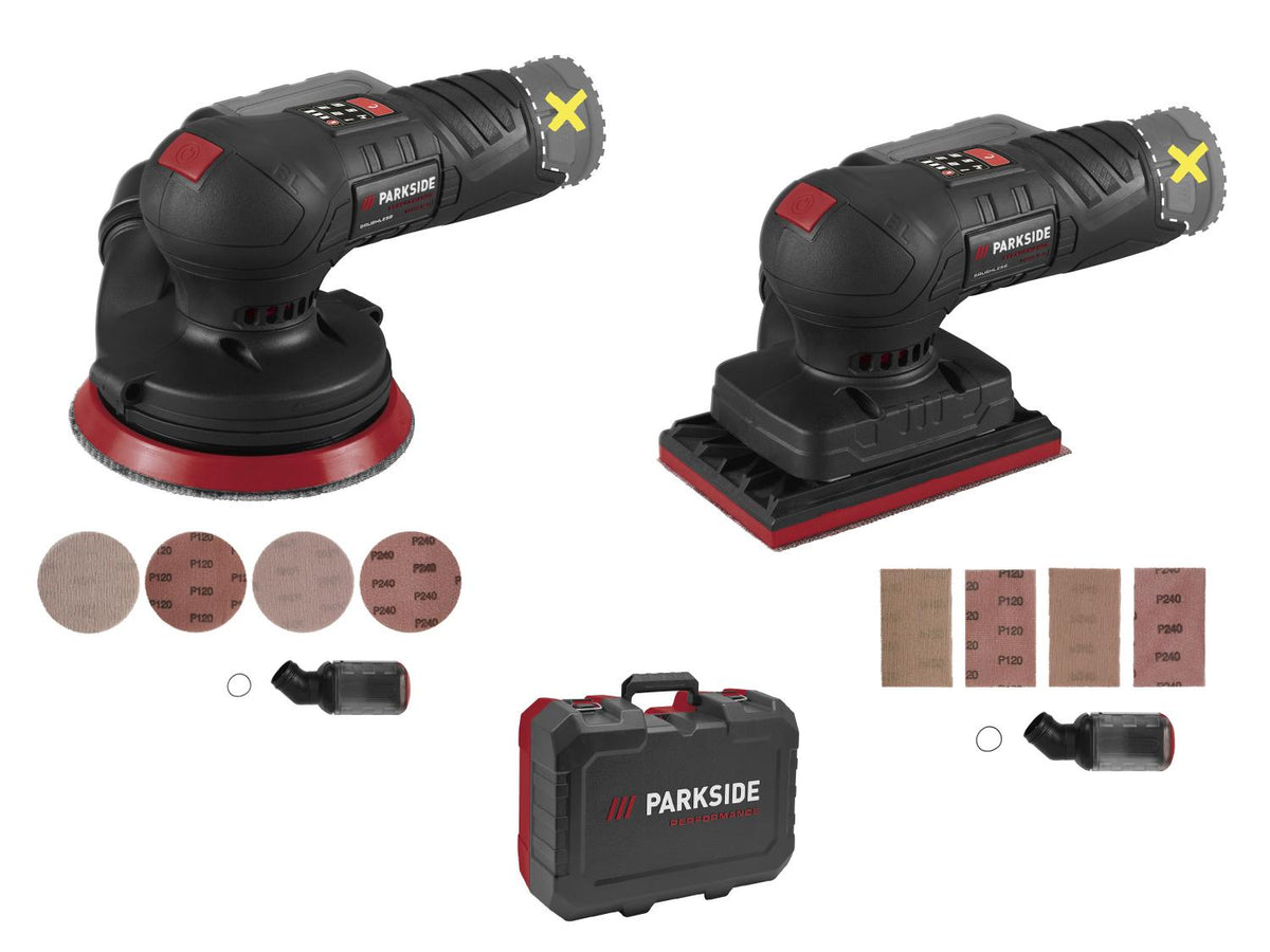Ponceuse excentrique sans fil 12 V ou ponceuse vibrante sans fil - sans batterie – sans chargeur