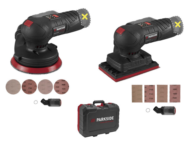 Ponceuse excentrique sans fil 12 V ou ponceuse vibrante sans fil - sans batterie – sans chargeur