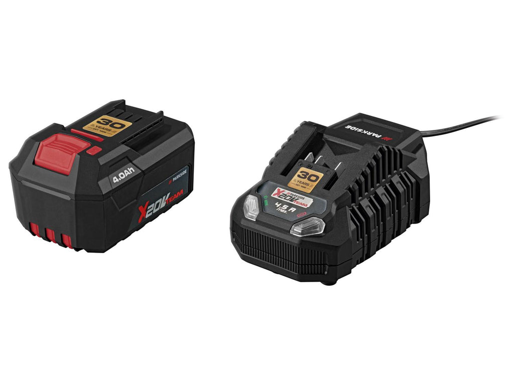 Set de démarrage meuleuse d’angle sans fil Édition Limitée 30 ans + batterie + chargeur, 20 V