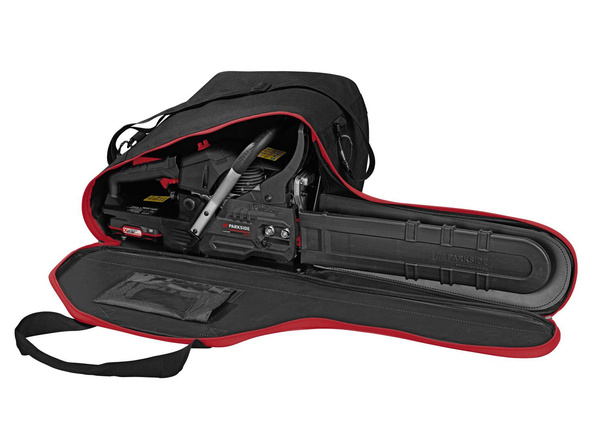 Tronçonneuse à essence avec démarrage électrique PPBKS 56 A1, 18", 20 V