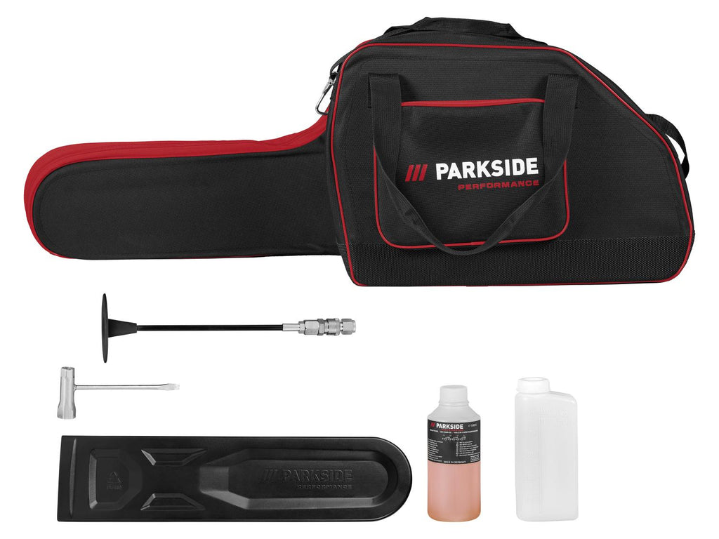 Tronçonneuse à essence avec démarrage électrique PPBKS 56 B2, 56 cm³, 20 V