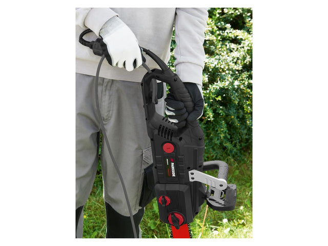 Tronçonneuse électrique »PPEKS 2500 A1«, interrupteur de protection à 2 mains