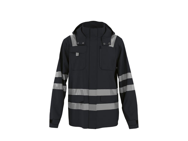 Veste softshell réfléchissante homme