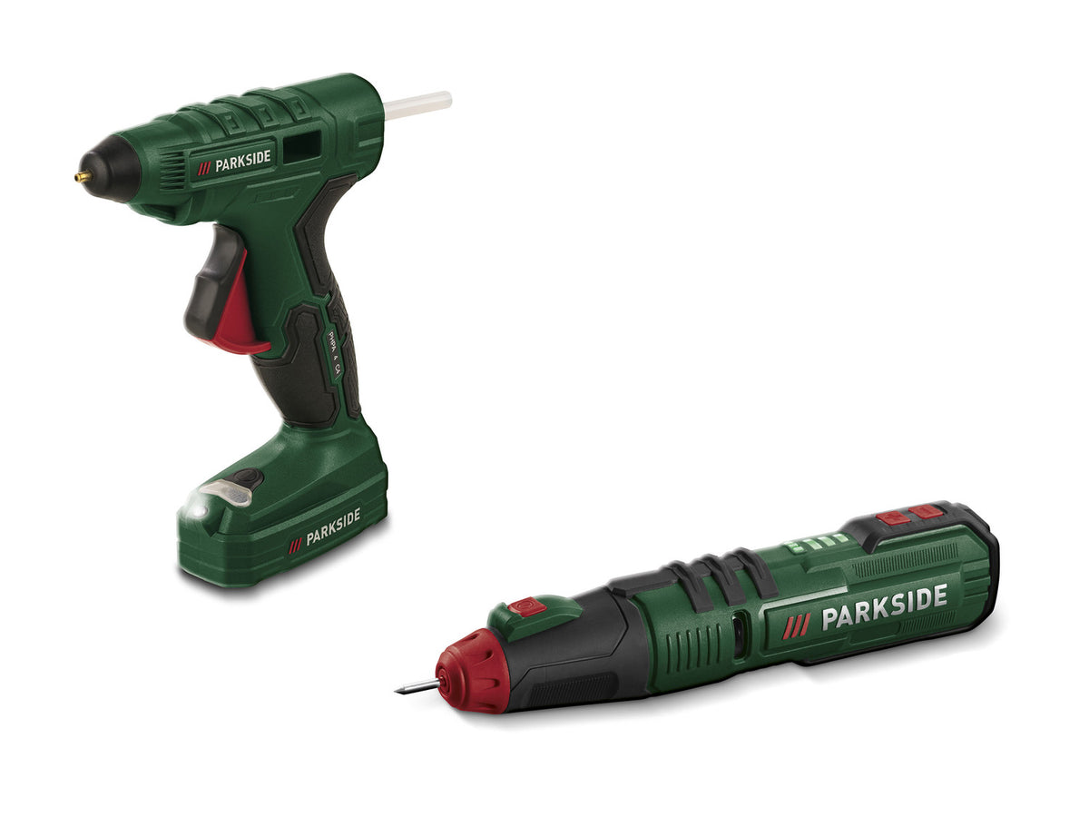 Pistolet à colle sans fil PHPA 4 ou graveur sans fil PAGG 4, 4 V