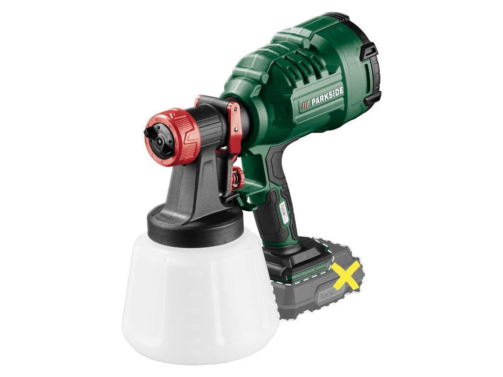 Pistolet à peinture sans fil PFSA 20-Li B2, 1200 ml, 20 V