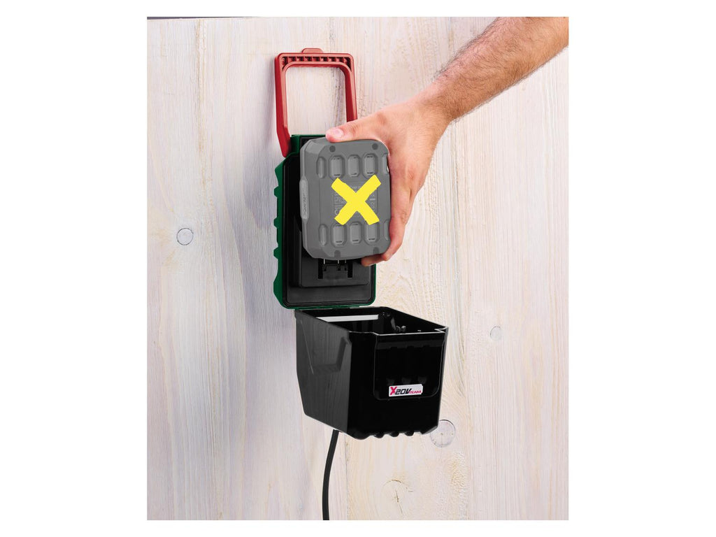 Pompe pour collecteur d’eau de pluie sans fil + batterie + chargeur, 20 V