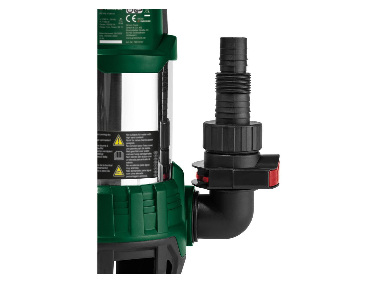 Pompe submersible pour eaux chargées »PETPS 1100 A1«