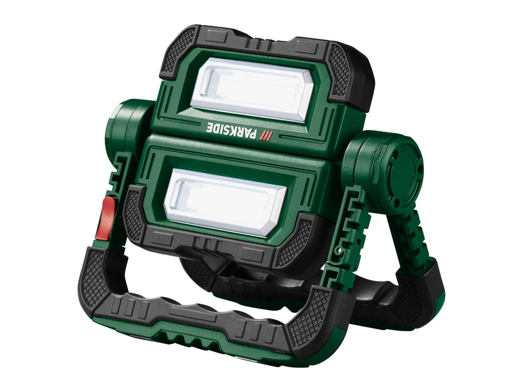 Projecteur LED avec batterie externe Powerbank, 2x500 lm, 10 W