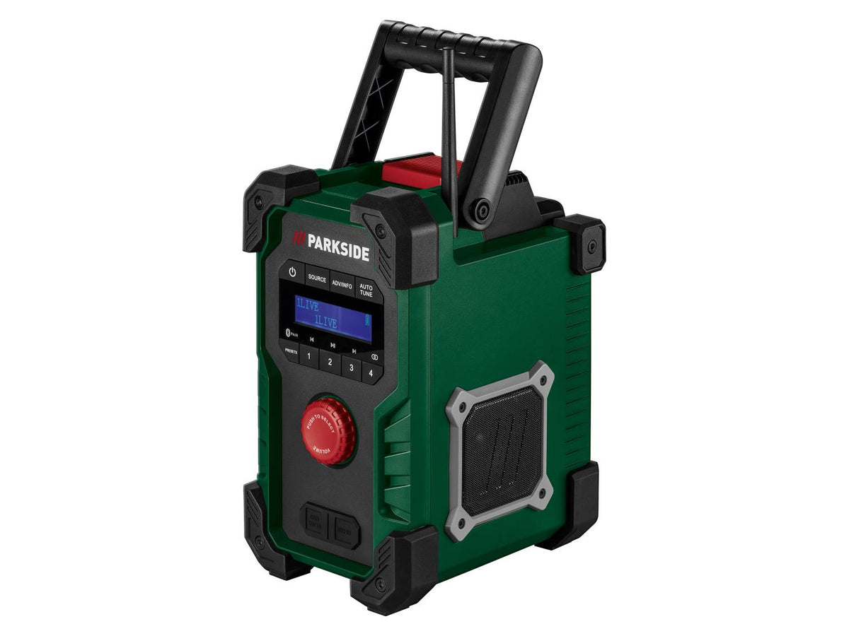 Radio de chantier sans fil PBR 10 A1, 20V / 12V
