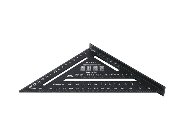 Règle de mesure multi-angle ou Équerre à chapeau