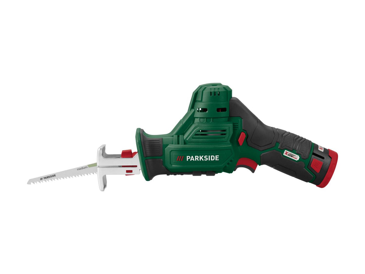 Scie de jardin sans fil 12 V « PAAS 12 C3 » avec batterie – avec chargeur