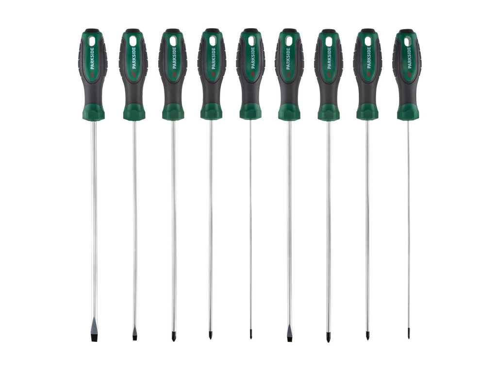 Set de 5 clés à douille avec poignée en T ou set de 9 tournevis longs
