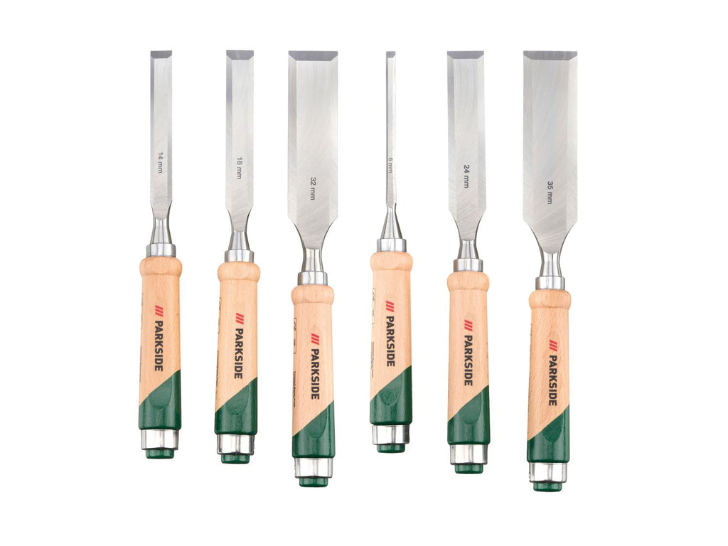 Set de ciseaux à bois, 6 pièces
