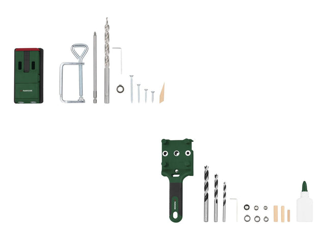 Set de gabarits de perçage ou set de perçage et de chevillage