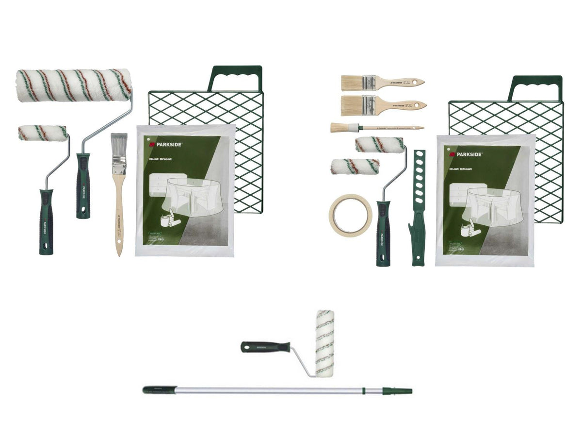 Set de peinture ou Rouleau à peinture avec perche télescopique en aluminium