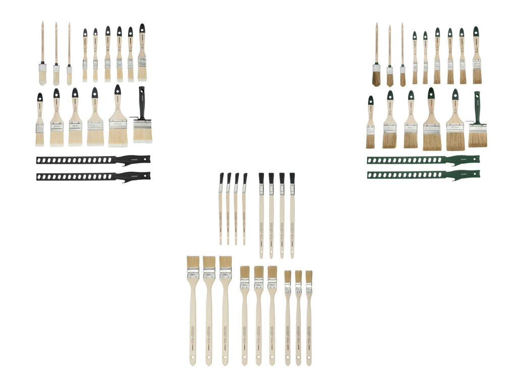 Set de pinceaux, 17 pièces