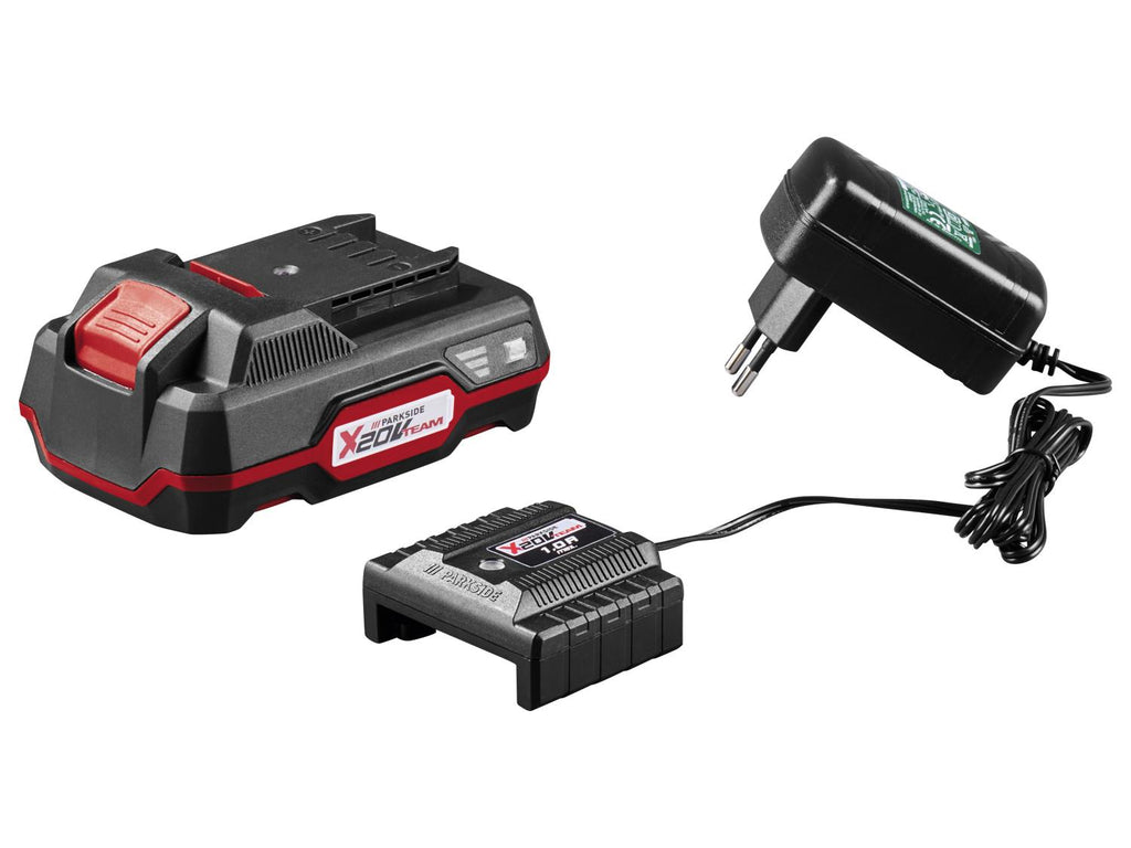 Set perceuse-visseuse sans fil + batterie + chargeur, 20 V