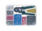 Set pince à sertir et accessoires, 1801 pièces