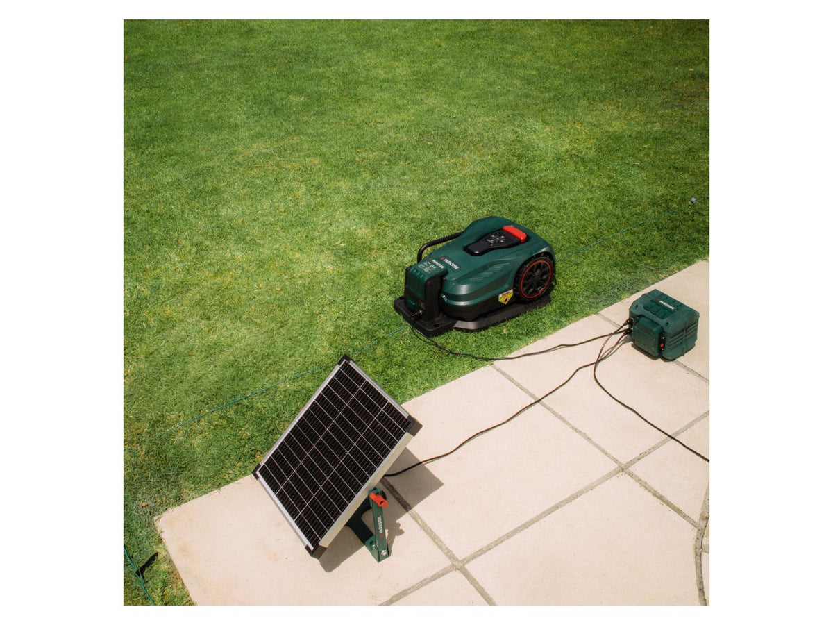 Station de recharge solaire sans fil pour tondeuse robot PASLM 25 A1, 20 V
