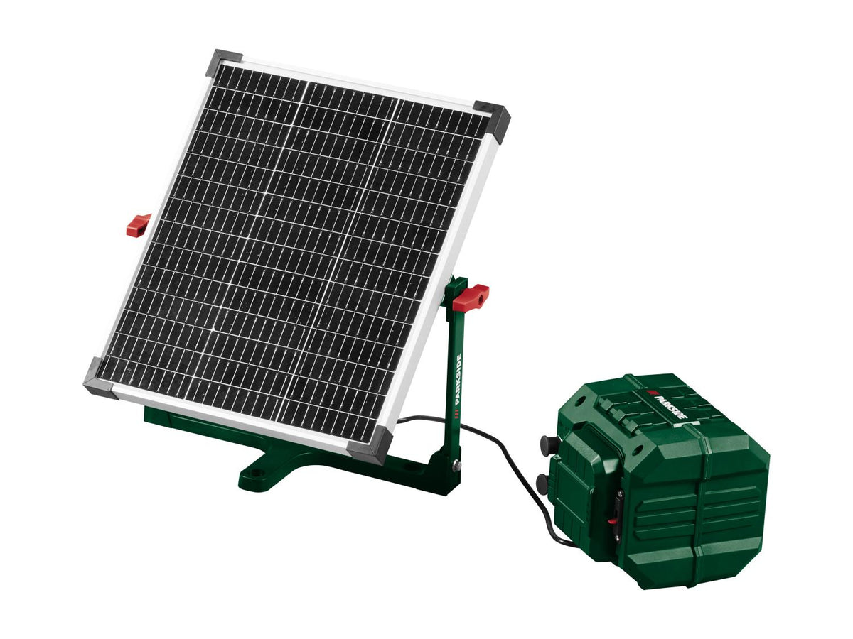Station de recharge solaire sans fil pour tondeuse robot PASLM 25 A1, 20 V