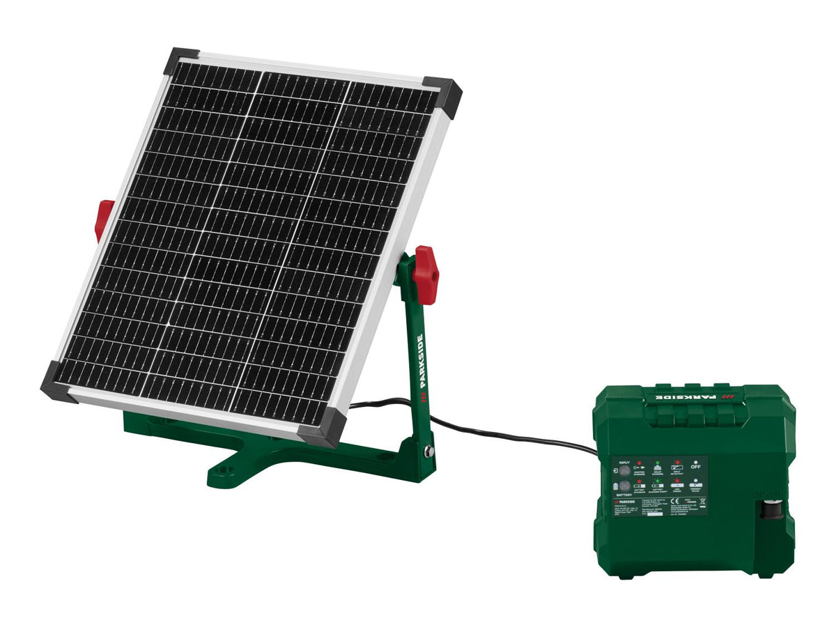 Station de recharge solaire sans fil pour tondeuse robot PASLM 25 A1, 20 V