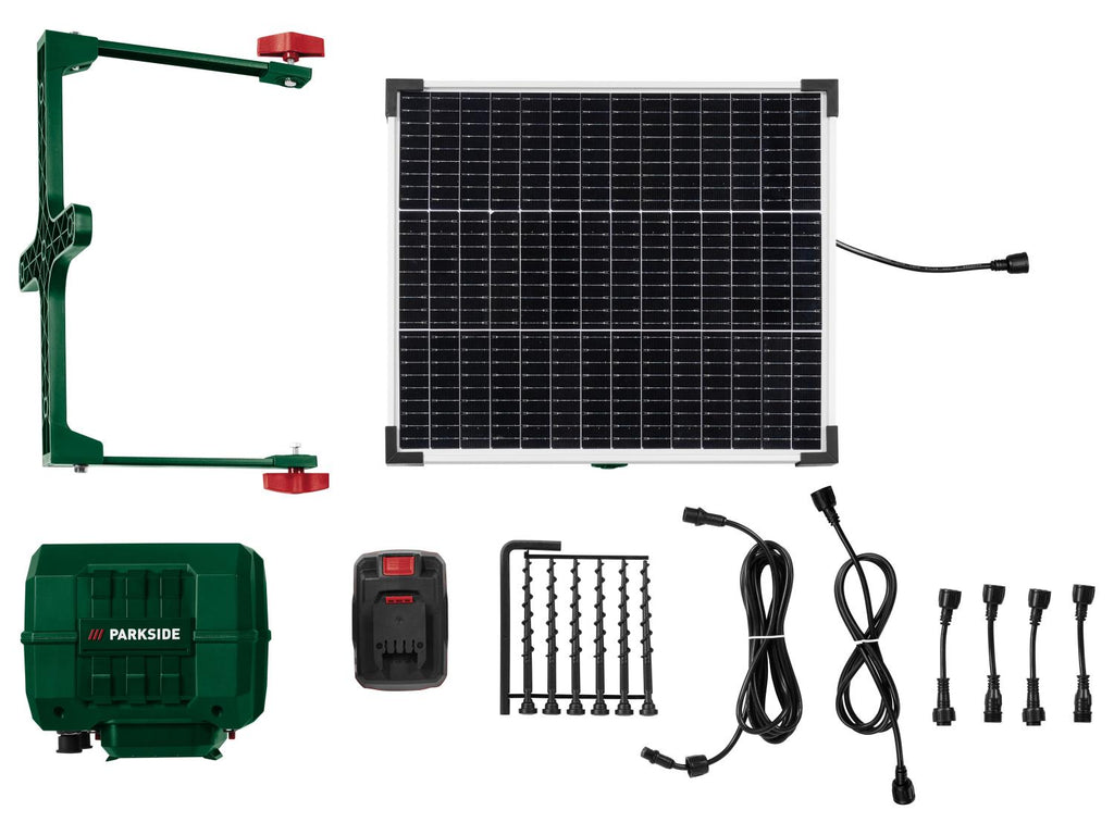 Station de recharge solaire sans fil pour tondeuse robot PASLM 25 A1, 20 V