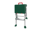 Tabouret d'atelier avec rangement pour outils, 2 niveaux