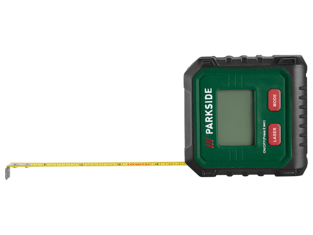Télémètre laser avec mètre ruban PLMB C3, rouge, 50 m