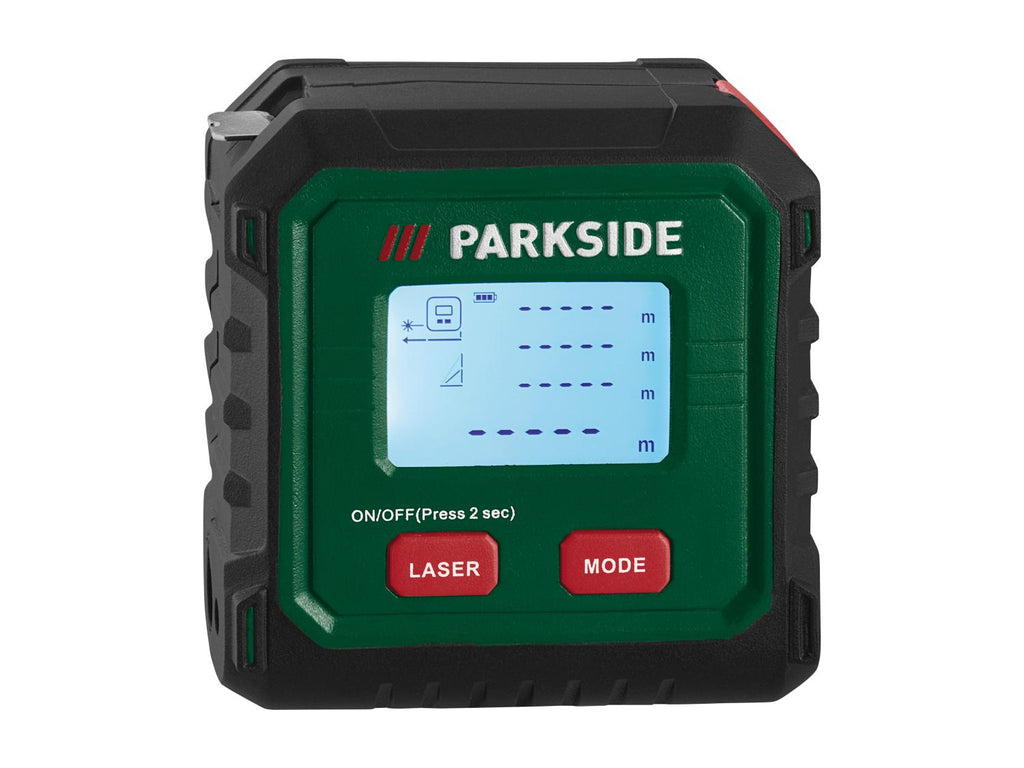 Télémètre laser avec mètre ruban PLMB C3, rouge, 50 m