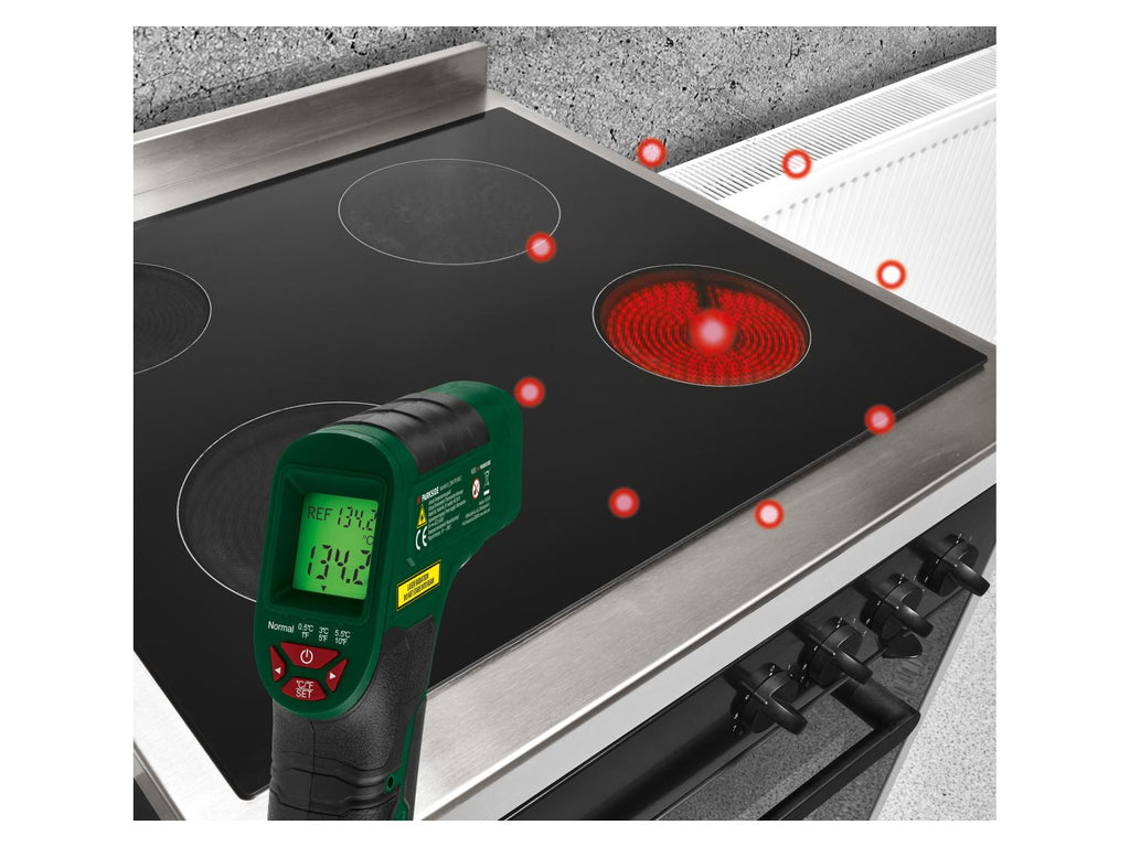 Thermomètre infrarouge PTI 380 C3, -50 à +380 °C