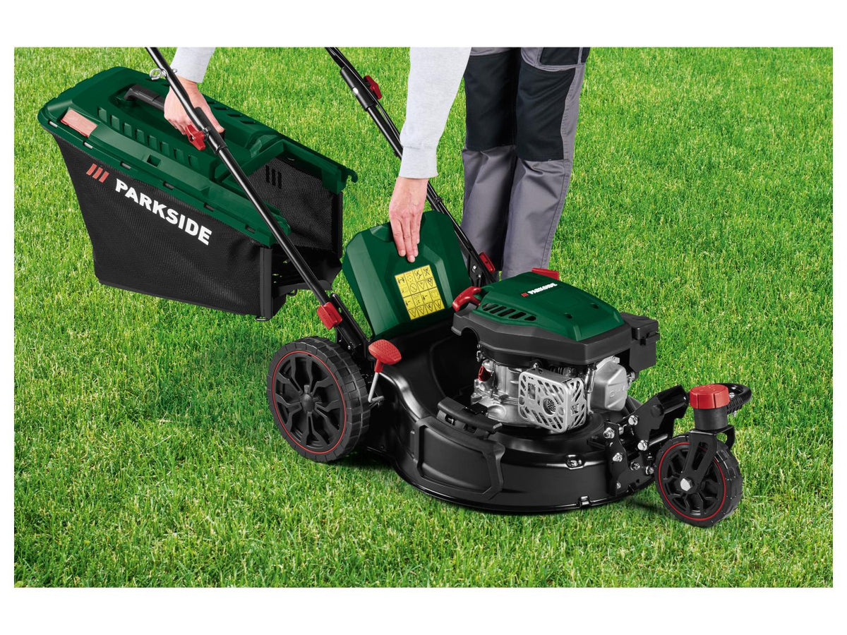 Tondeuse à essence Trike PBRMT 51 B2, 1200 m², 60 L