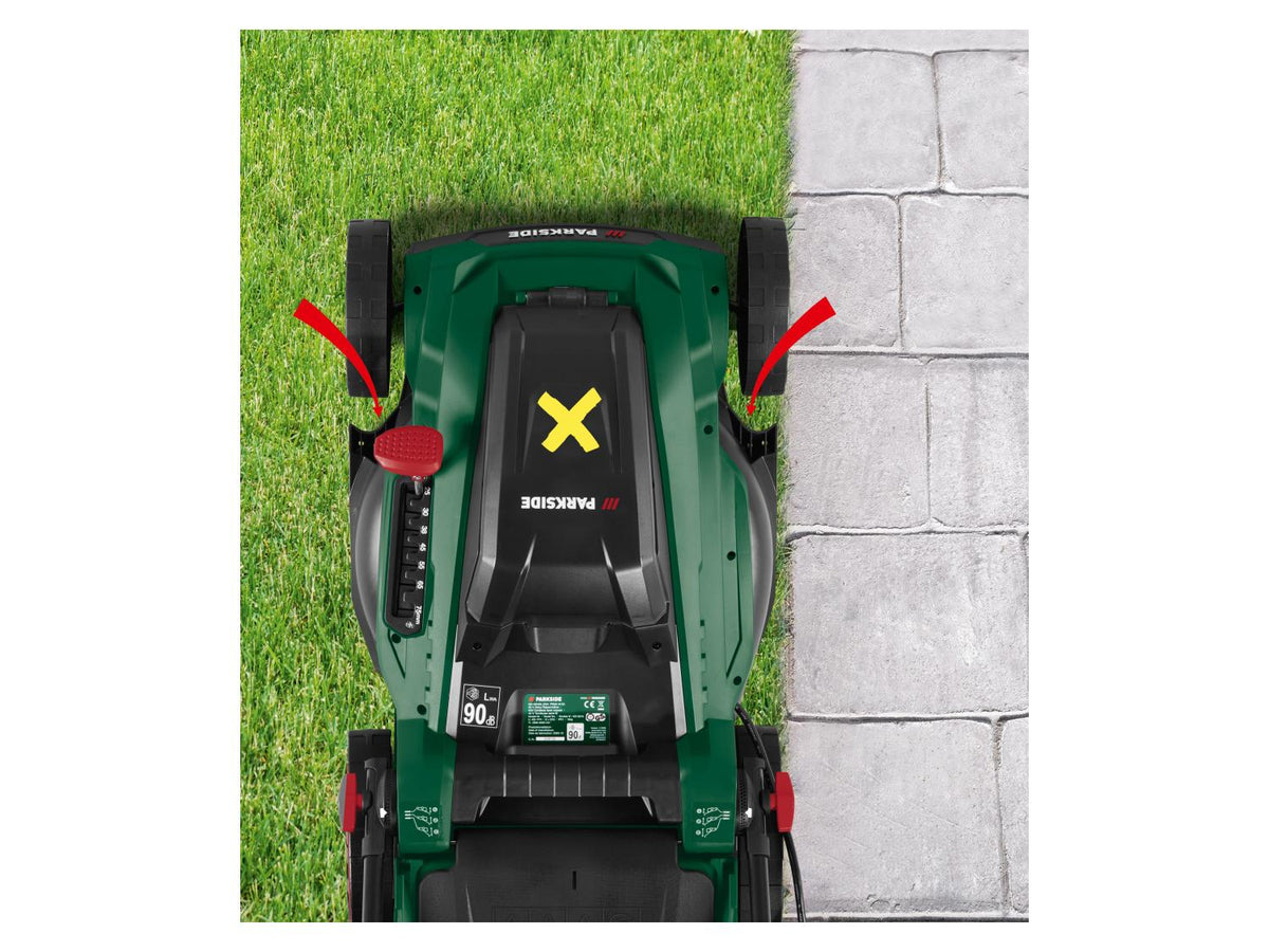 Tondeuse sans fil PARM 41 A1, 800 m², 50 L, 40 V
