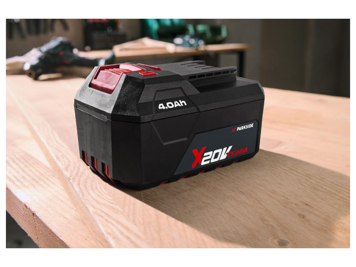 Tronçonneuse sans fil + batterie + chargeur rapide, 20 V
