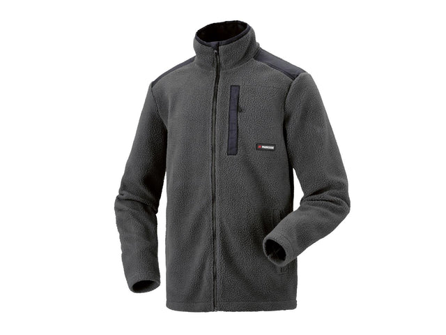 Veste homme en imitation peau lainée