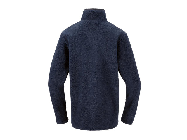 Veste homme en imitation peau lainée