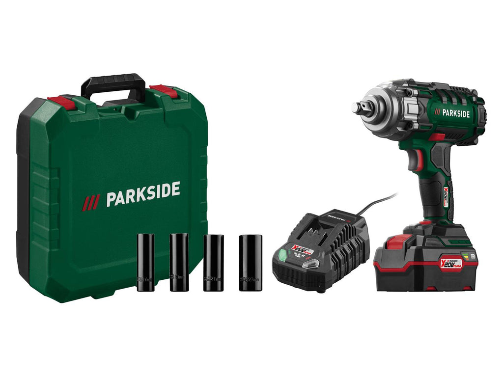Visseuse à chocs sans fil 20 V »PASSK 20-Li C4«, avec batterie et chargeur