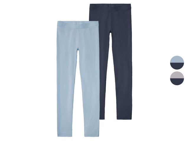 Lot de 2 leggings fille